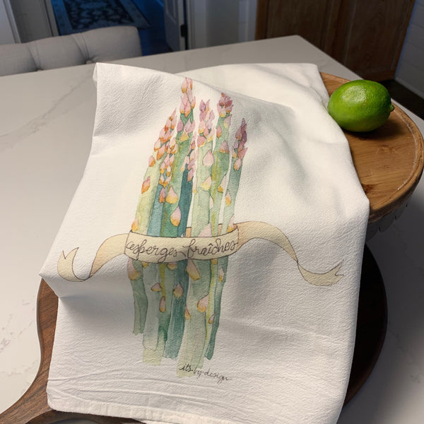floursack towel asparagus