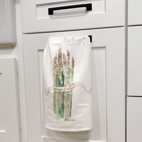 floursack towel asparagus